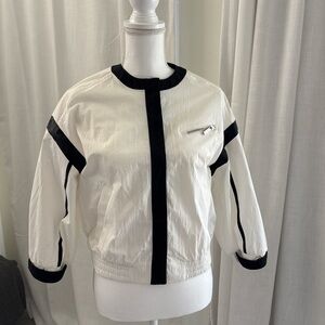 Armani Exchange Black and White Jacket